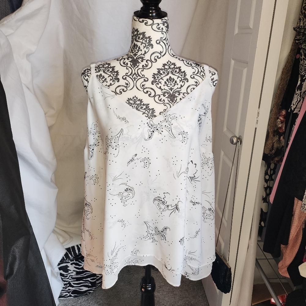 Spaghetti strap dressy top
